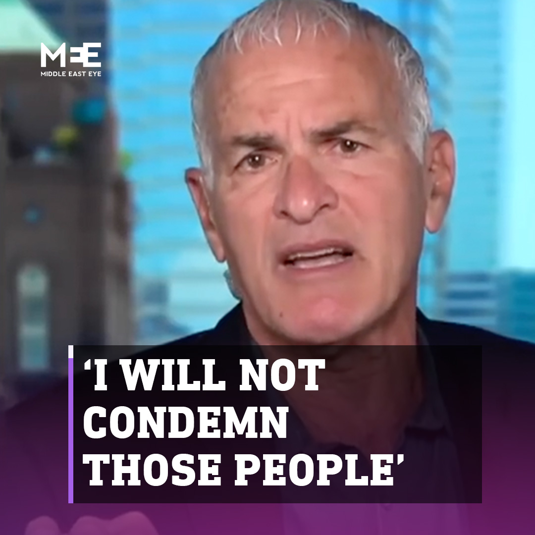 Norman Finkelstein tells Alan Dershowitz that he refuses to condemn Palestinians who participated in the attacks against Israel on 7 October. 🔥🔥🔥