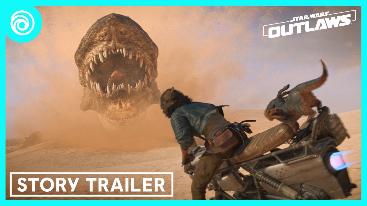 The official story trailer for Star Wars Outlaws has arrived. Pre-order #StarWarsOutlaws today! Available August 30, 2024. Play up to 3 days early with Gold or Ultimate edition, which includes the base game and season pass.