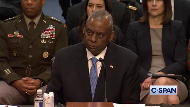 NOW - Pentagon chief: "No evidence of genocide" in Gaza.