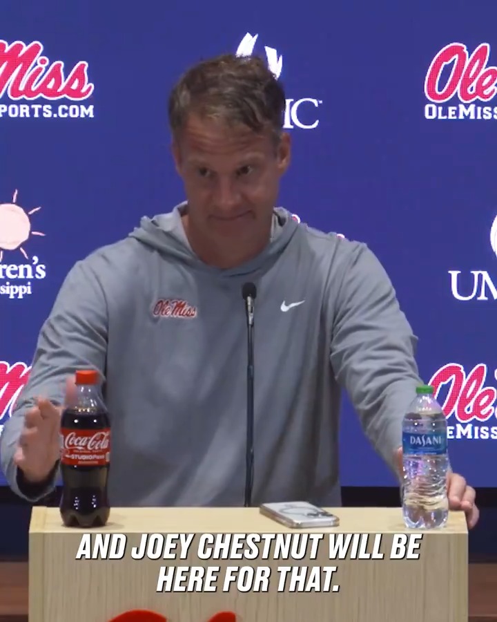 Joey Chestnut to the 'Sip 🌭 Lane Kiffin | #HottyToddy