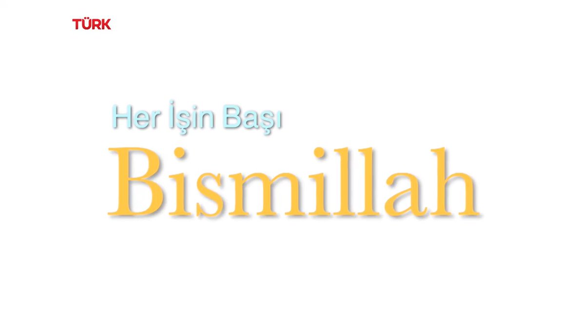 "Esirgeyen ve bağışlayan Allah'ın adıyla"🌙 Her işin başı #Bismillah Hayırlı Bayramlar 🤝