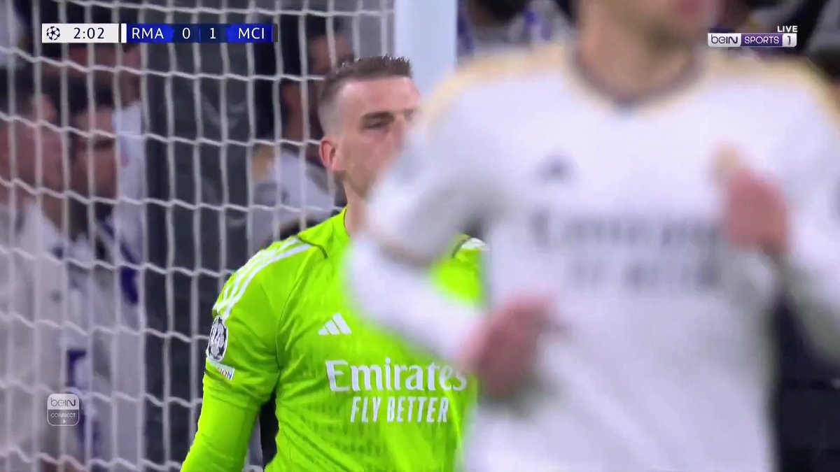 بيرناردو سيلفا يباغت ريال مدريد بهدف مبكر #دوري_أبطال_أوروبا #ريال_مدريد_مانشسترسيتي