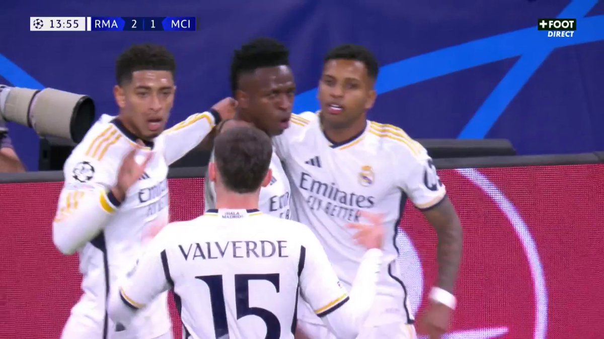 MAIS C'EST QUOI CE MATCH DE FOLIE, RODRYGO DONNE L'AVANTAGE AU REAL MADRID !!! 🤯🤯🤯 #RMAMCI | #UCL