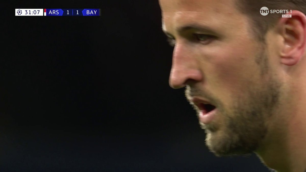 Harry Kane 𝐋𝐎𝐕𝐄𝐒 scoring against Arsenal! 🍿 Bayern lead Arsenal after going behind in the opening 15 minutes 🕒 📺 TNT Sports &amp; discovery+ UK