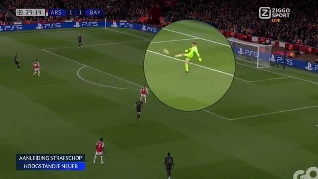 𝐍𝐞𝐮𝐞𝐫 blijft 𝐍𝐞𝐮𝐞𝐫 😅 De keeper blijft zichzelf, zelfs tijdens de kwartfinales van de Champions League 😂 #ZiggoSport #UCL #ARSBAY