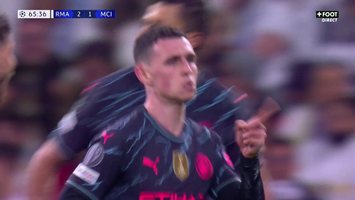 QUEL COUP DE GÉNIE DE PHIL FODEN ! La frappe en pleine lucarne. 🕸️🤩 🎥 CANAL+ Foot