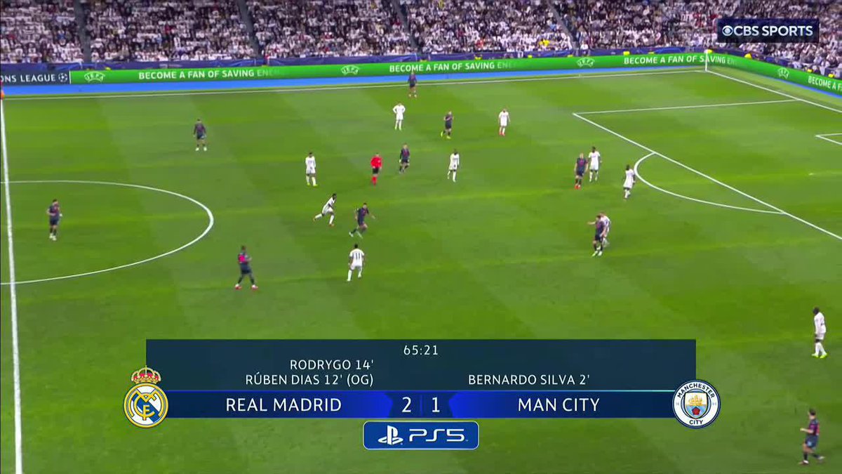 This strike from Foden is ridiculous ☄️ (via CBS Sports Golazo ⚽️)