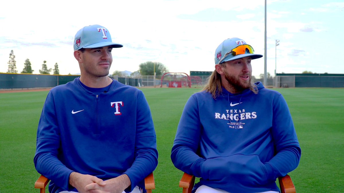 Wonder what it’s like to watch your best friends make their MLB debut? Cody Bradford and Davis Wendzel do ⚾️ The ‘Baylor Boys’ are living the dream. From college, to minors and now the show. #StraightUpTX Texas Rangers | #StraightUpTX | Hannah Wing Pontikes