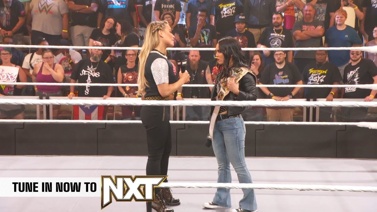 The BOAT vs. The Prodigy?! roxanne will defend her newly won NXT Women's Championship against Nattie TONIGHT! #WWENXT
