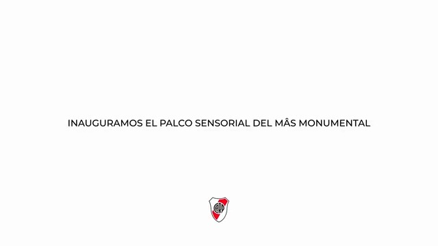 🏟 Junto al Presidente Jorge Brito y organizaciones que colaboraron en la creación del Palco Sensorial, el Club presentó un nuevo espacio diseñado para brindar una experiencia única a los socios con desafíos sensoriales. ℹ