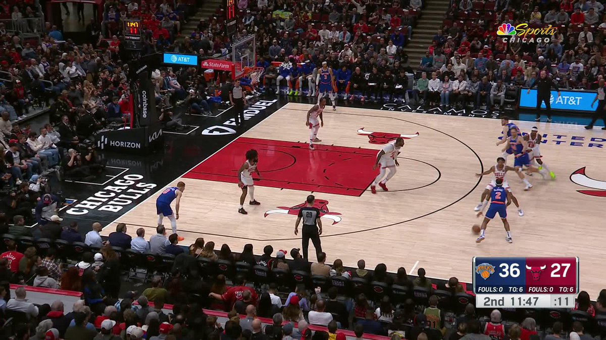 A fast break gone wrong for the Bulls 😭