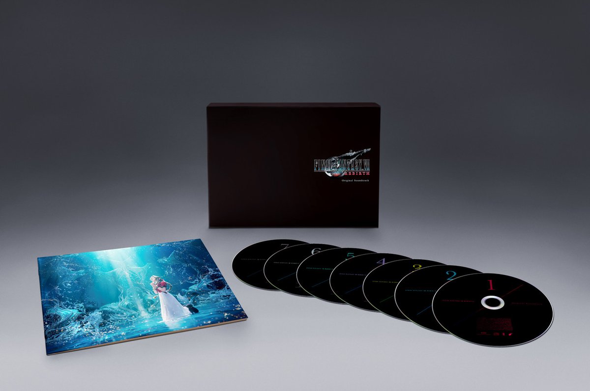Ready for 175 tracks of Final Fantasy VII Rebirth music? Get the original soundtrack as a physical CD set or download on major music platforms now. #FF7R OST: Special edit version: Digital: