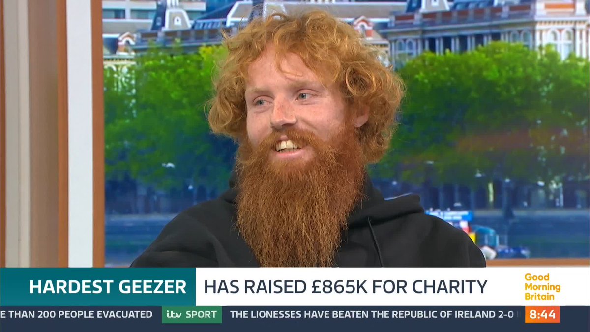 'Sausage roll, cheeseburger, pizza, ice cream' Russ Cook didn't waste any time eating all his favourite food as soon as he landed back home following his amazing challenge running the length of Africa.