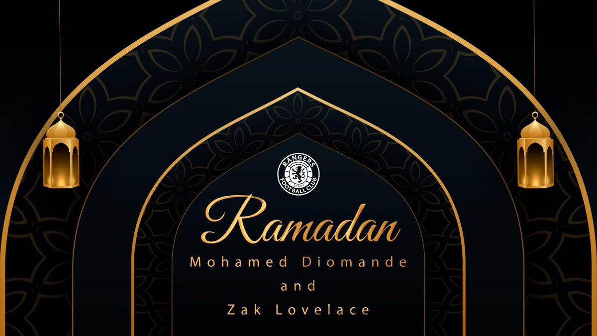 To celebrate Eid al-Fitr, Mohamed Diomande and Rangers Academy Academy forward Zak Lovelace sat down with RangersTV to discuss why Ramadan is special to them. 💙 #EveryoneAnyone
