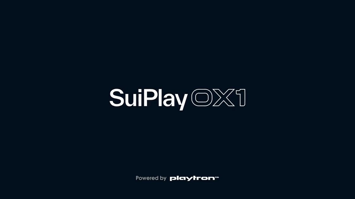 BREAKING: announcement from onstage at #SuiBasecamp: we’re excited to share the first handheld gaming device with native Web3 capabilities – the SuiPlay0X1, powered by PLAYTRON!