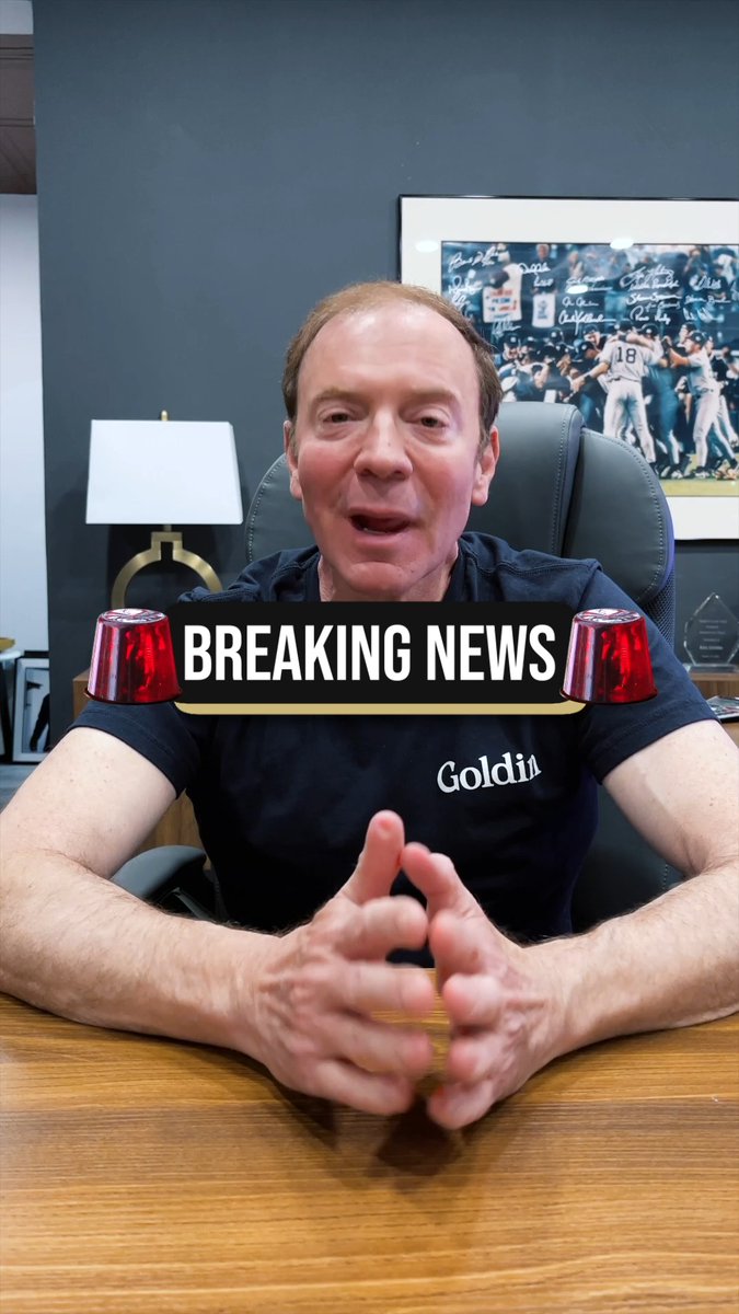 An official announcement from Ken Goldin, Founder and CEO of Goldin, regarding agreement with eBay 🤝