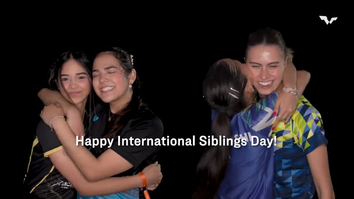Happy International Siblings Day from these adorable #TableTennis siblings 🥰 We put their sibling energy to the test! 👀 ⚡️🧠