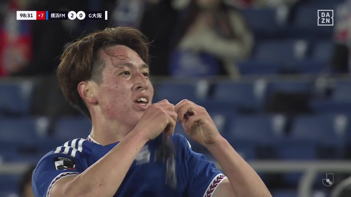 / 試合を決定づける2点目 \ 今季初ゴール植中朝日が冷静に仕留めた‼️ 横浜FMは連勝で単独4位浮上 🏆明治安田J1リーグ第3節 🆚横浜FM×G大阪 📱Live on DAZN