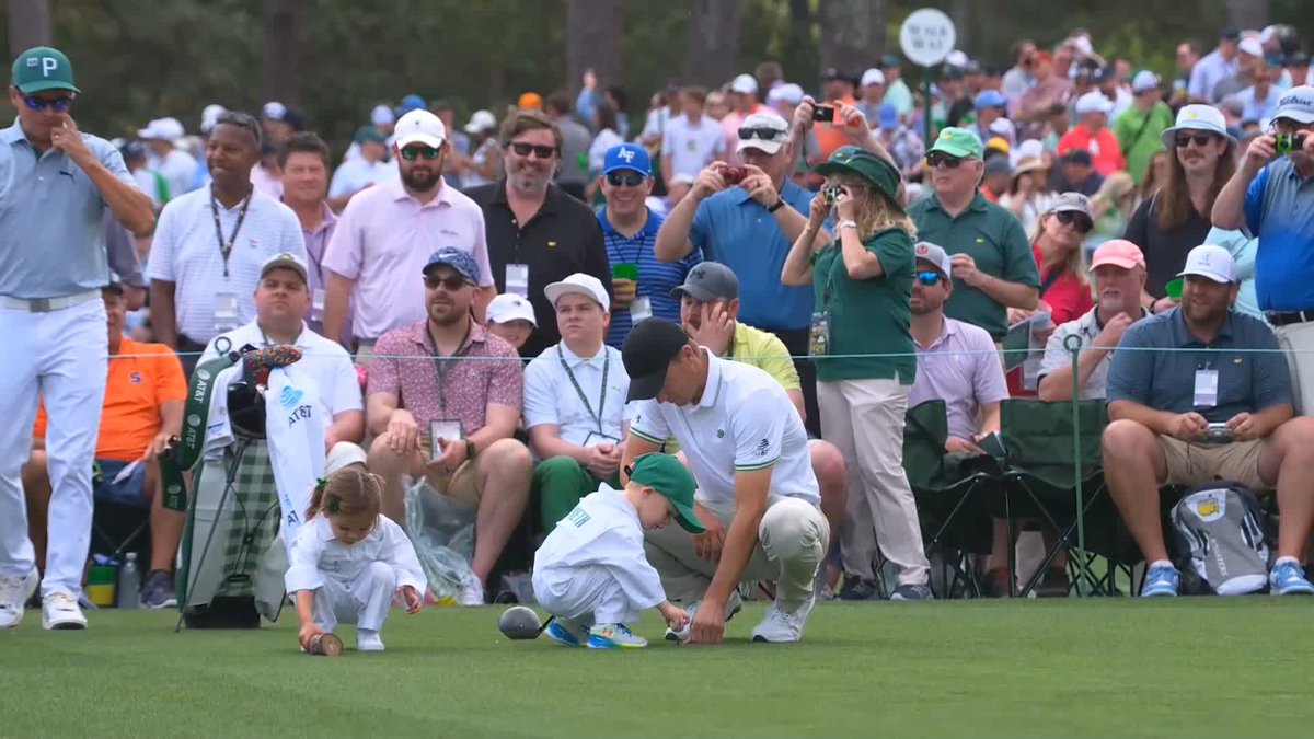 Learning from a champion. #themasters
