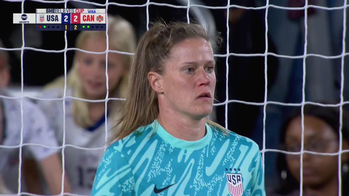 We have Alyssa Naeher.