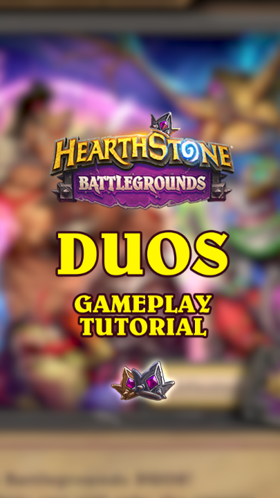 Duos is a whole new way to play Battlegrounds! Learn the rules and prepare for co-op competition on April 16th 🤝 #HearthstoneDuos
