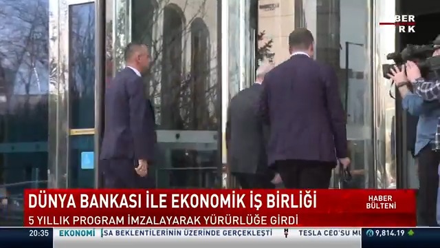 Dünya Bankası ile ekonomik iş birliği... 5 yıllık program imzalayarak yürürlüğe girdi.