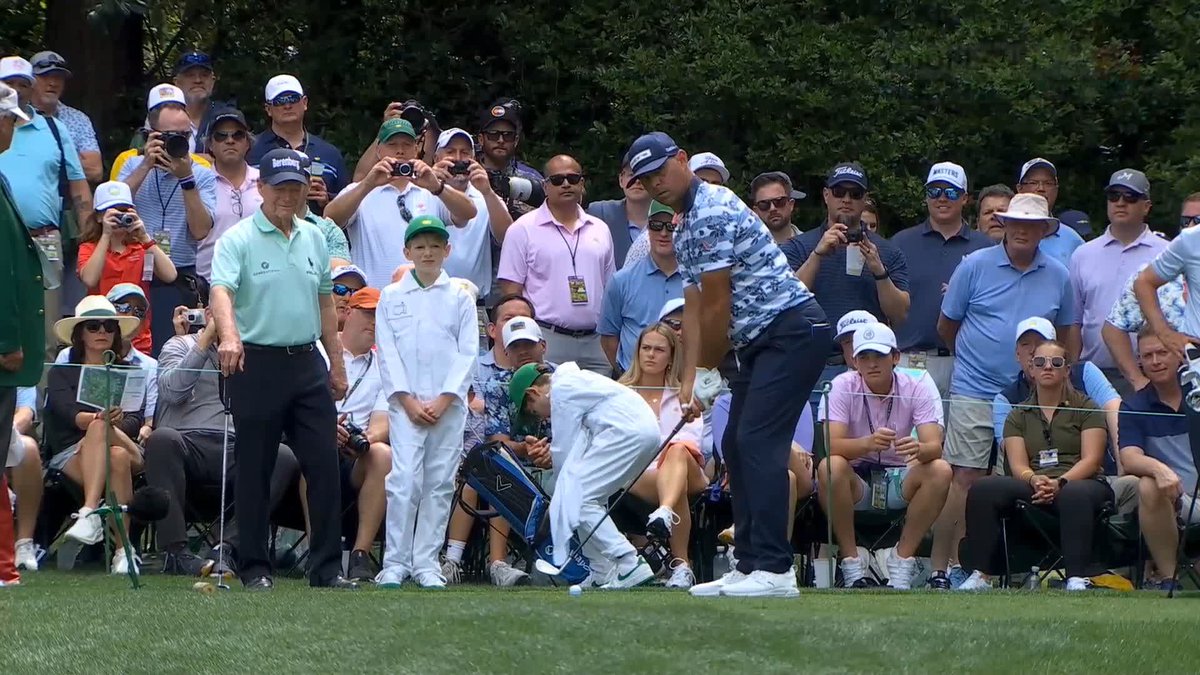 Gary Woodland making an ace during the Par 3 contest at the Masters just 6 months after having a brain tumor removed - with his 3 kids there to witness it - that’s the good stuff!