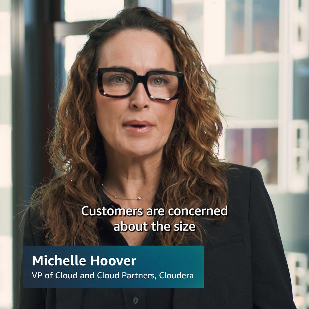 Trust your data, trust your AI. 🤝📈🔐 With the #AWS Bedrock Foundation model, @Cloudera customers manage massive amounts of data at scale. #generativeAI 👉