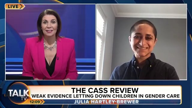 EPIC. LGBTQ activist gets super triggered after being “misgendered.” "I'm a very special, non-binary, trans person. You chose to use the incorrect pronouns for me.” Host Julia Hartley-Brewer: "Is it disrespectful for me to use correct, factual grammar?"