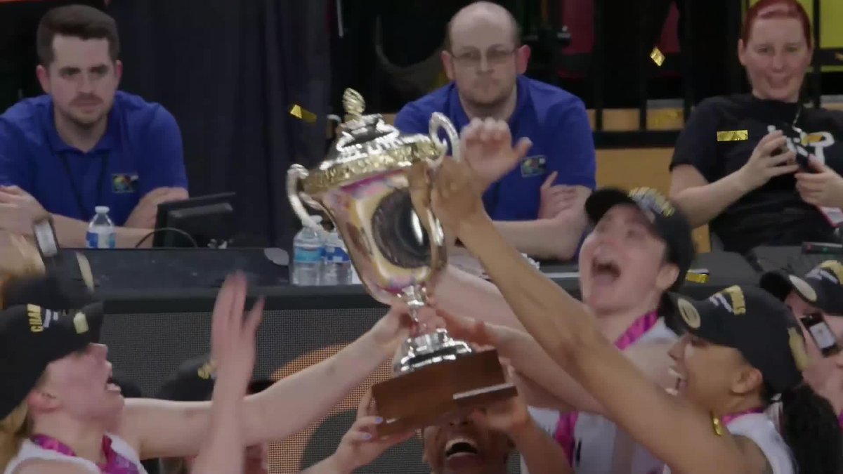 LADIES &amp; GENTLEMEN, YOUR 2024 #EuroCupWomen CHAMPIONS 🤍🖤