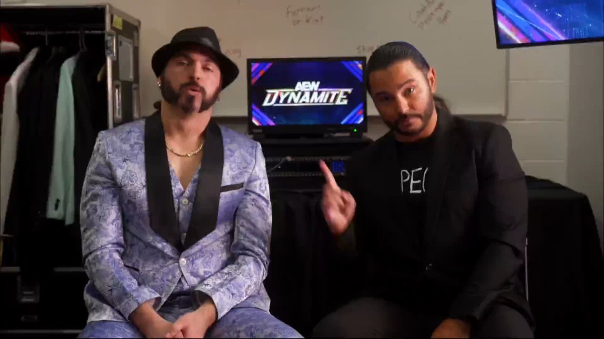 Matthew &amp; Nicholas Jackson vs. FTR at #AEWDynasty - will be an absolute WAR! Watch #AEWDynamite LIVE on TBS! Matt & Nick Jackson | Daniel “Cash” Wheeler | @DaxFTR