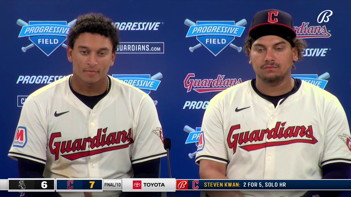 "It speaks volumes to the culture this team has created and just how we go out there and fight every at-bat, every inning and every pitch." Bo and Josh Naylor spoke about what makes this team special and why sharing a diamond with each other is a dream come true. #ForTheLand