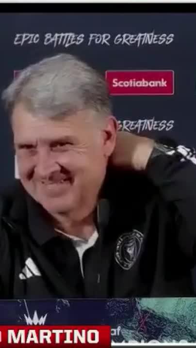 ¡¡INSÓLITO MOMENTO!! Tras el partido vs. Rayados, un periodista le preguntó a Tata Martino... ¡¡POR LA ALINEACIÓN DE MÉXICO VS. ARGENTINA EN QATAR 2022!! 📺 TODA la CONCACAF Champions Cup por #StarPlusLA