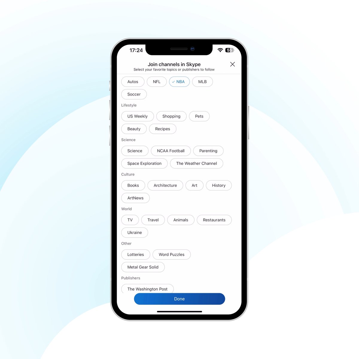 When all the topics and interests seem so nice you want to subscribe to them all! Skype Channels provide around 3000 topics to explore. In different markets! You can now follow what's happening in the UK or South Korea! Check it out! #skype #skypefeatures #skypechannels