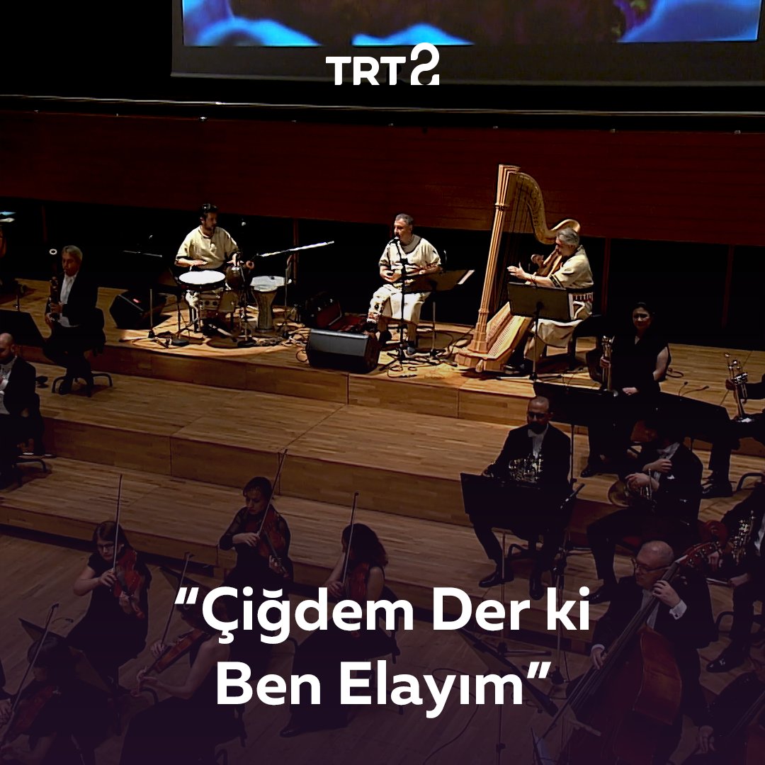 Şef Kutay Maktay yönetimindeki İzmir Devlet Senfoni Orkestrası, Türk müziğimizi evrensel boyutta armonilerle harmanlayan Arpanatolia grubuna eşlik ediyor. 🎼 Konser, bu akşam 20.00’de TRT 2’de 🎵