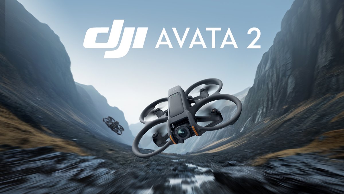 Meet DJI Avata 2, the ultimate FPV drone experience with upgraded imaging, safety, and battery life. With 4K/60fps HDR and 155° Ultra-Wide-Angle FOV, Avata 2 takes crisp visuals with every flight. Learn more 👉