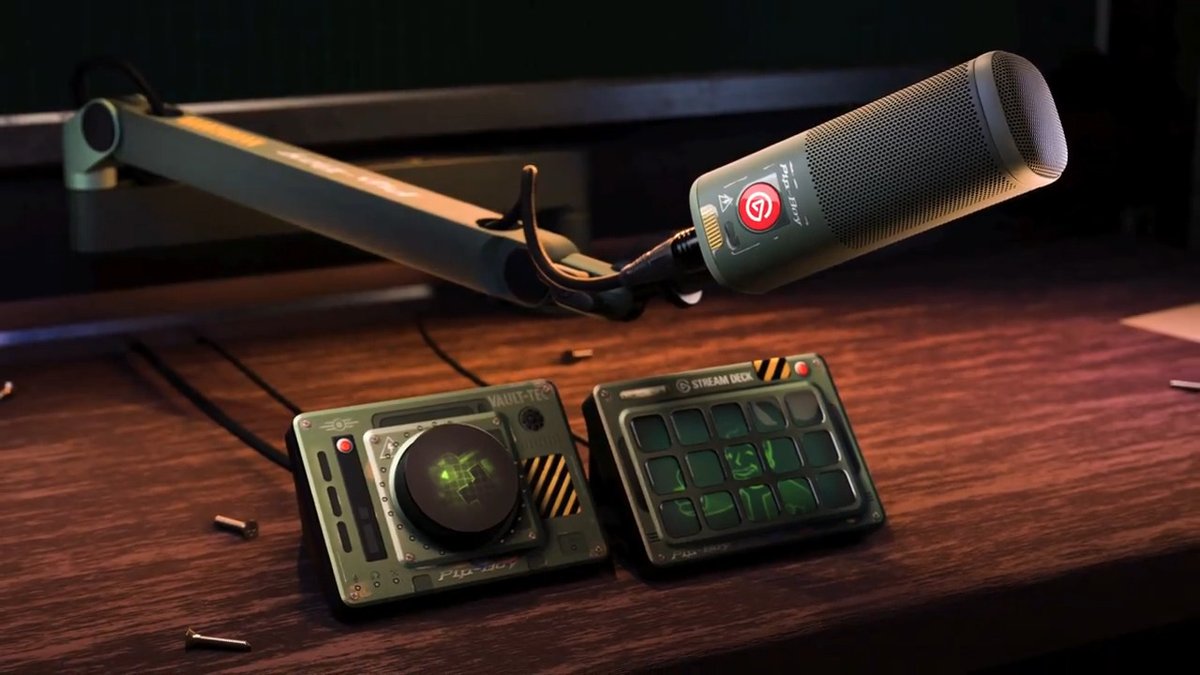 Introducing Fallout Edition customs. ☢️ Gear up with limited edition Stream Deck, Wave DX, Wave XLR, and Wave Mic Arm LP. Available now: