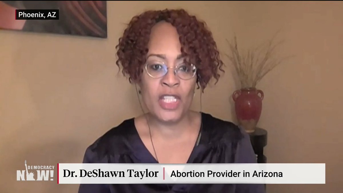 In Arizona, abortion providers are in crisis after the state’s Supreme Court revived an 1864 law — enacted before women had the right to vote — that bans nearly all abortions in the state. "I did not go to medical school to go to prison,” says OB-GYN physician @drdeshawn_md.