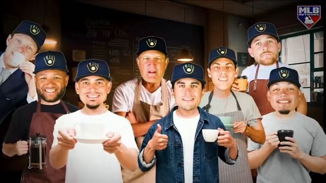 The Milwaukee Brewers are out to an early 8-3 start! Mark DeRosa shows us the variety of options in Pat Murphy's coffee shop during this #MLBCentral segment ☕️