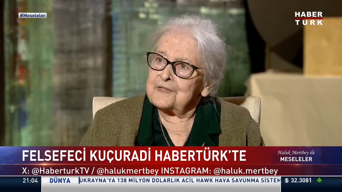 Emekliliğe nasıl bakıyor? Neden çalışmayı hiç bırakmadı? #Meseleler'de Haluk Mertbey sordu, Felsefeci/Akademisyen Prof. Dr. İoanna Kuçuradi yanıtladı.