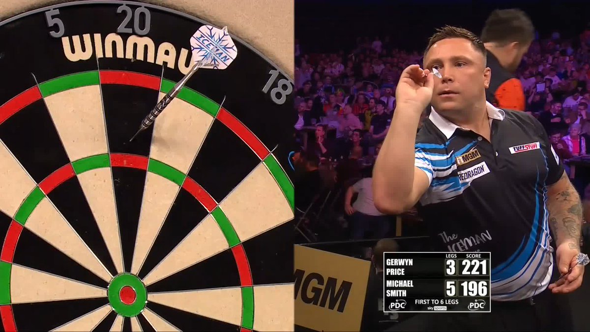 SMITH DEFIES PRICE! It's a big win for Michael Smith as he defies a strong fightback from Gerwyn Price to reach the Semi-Finals in Birmingham! 📺 #PLDarts