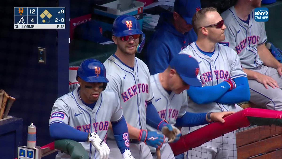 TYRONE TAYLOR GRAND SLAM OFF THE BENCH 😤 Mets make it 16-4 😳 (via SNY)