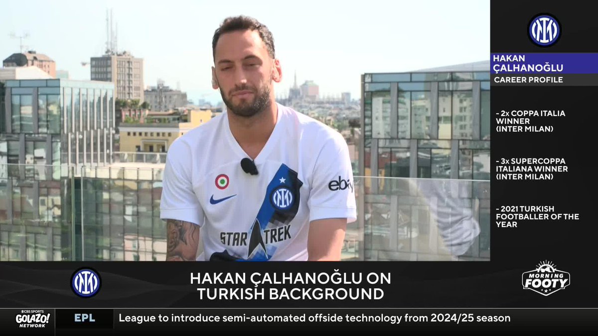 Hakan Çalhanoğlu: “Dürüst olmak gerekirse kendimi Galatasaray’da oynarken hayal etmiyorum. Her zaman Avrupa’da oynamayı sevmişimdir, düşmeden bu seviyede kalmak istiyorum.”