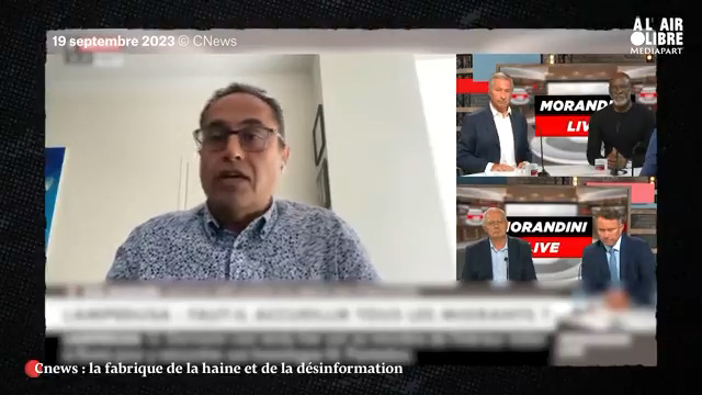 Cnews est une chaîne d’opinions, Cnews désinforme et le fait sciemment. Nouvel exemple