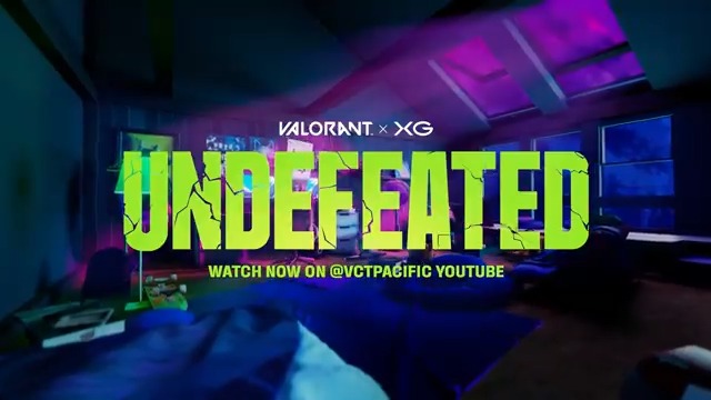 2024 VCT Pacific テーマソング、"UNDEFEATED" with XG OFFICIALを紹介します！ 🎧 #XG #XG_UNDEFEATED #VCTPacific #VALORANT