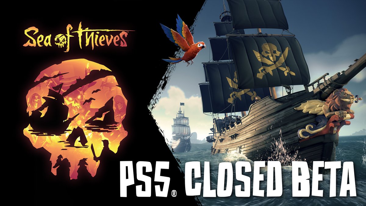 The Sea of Thieves PlayStation 5 Closed Beta is now live until April 15th (9am UTC)! Carry progress over to launch and earn the Dauntless Adventurer Sails and Title for taking part (for use exclusively on the PlayStation platform). Pre-order for access: