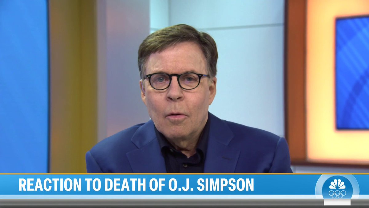 In an interview with TODAY, legendary sports broadcaster Bob Costas discusses the death of O.J. Simpson and the “complicated legacy” he leaves behind. “He was very good company,” he says, “And then all of that (…) changed one night in June of 1994.”