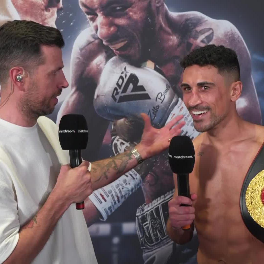 Yeah Jordan Gill is FIRED UP 🔥 #GillBarrett | April 13 | Live on DAZN