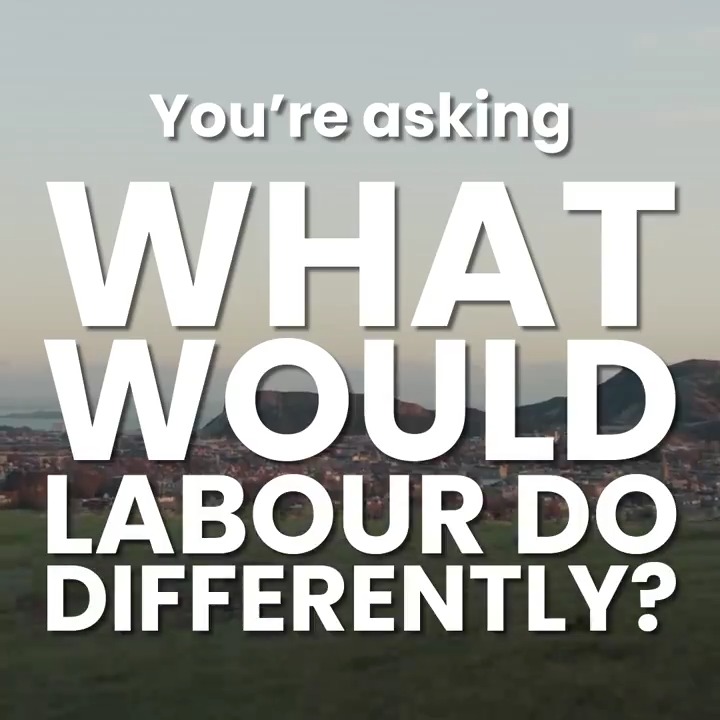 What would Labour do differently? 🤔