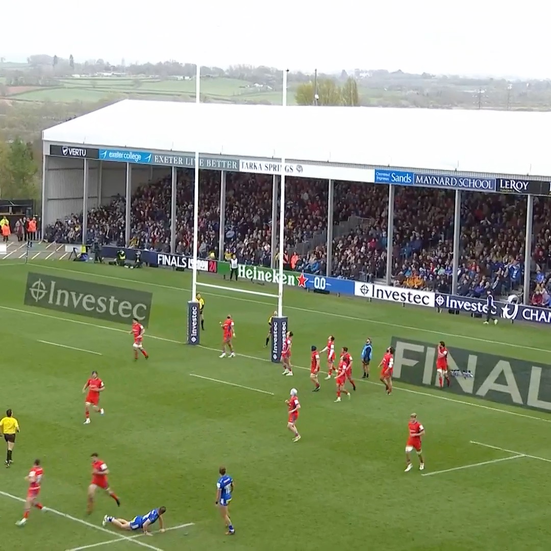 More of these this Sunday please Henry Slade🤪 🎥 Investec Champions Cup